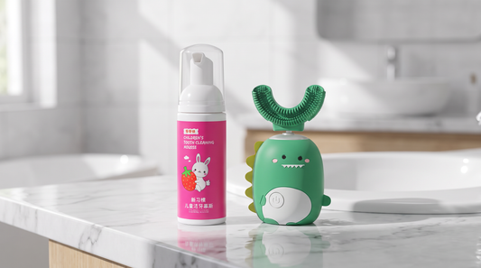 Kids Smile Duo — Toothbrush + Mousse
