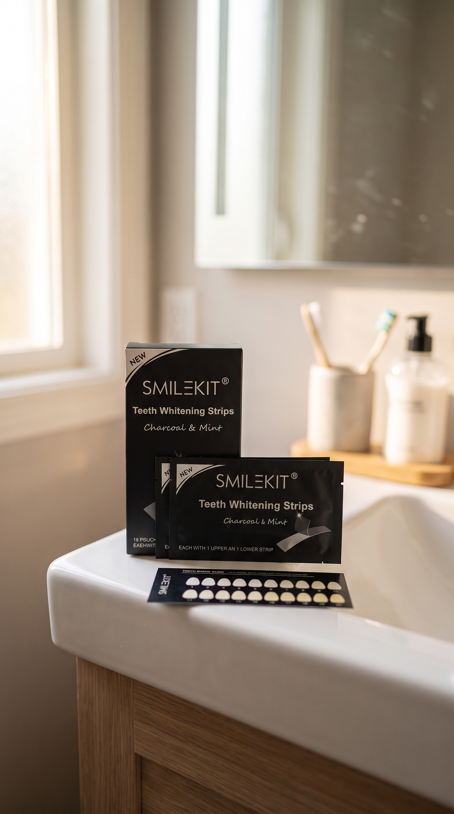 PAP+ Charcoal Whitening Strips