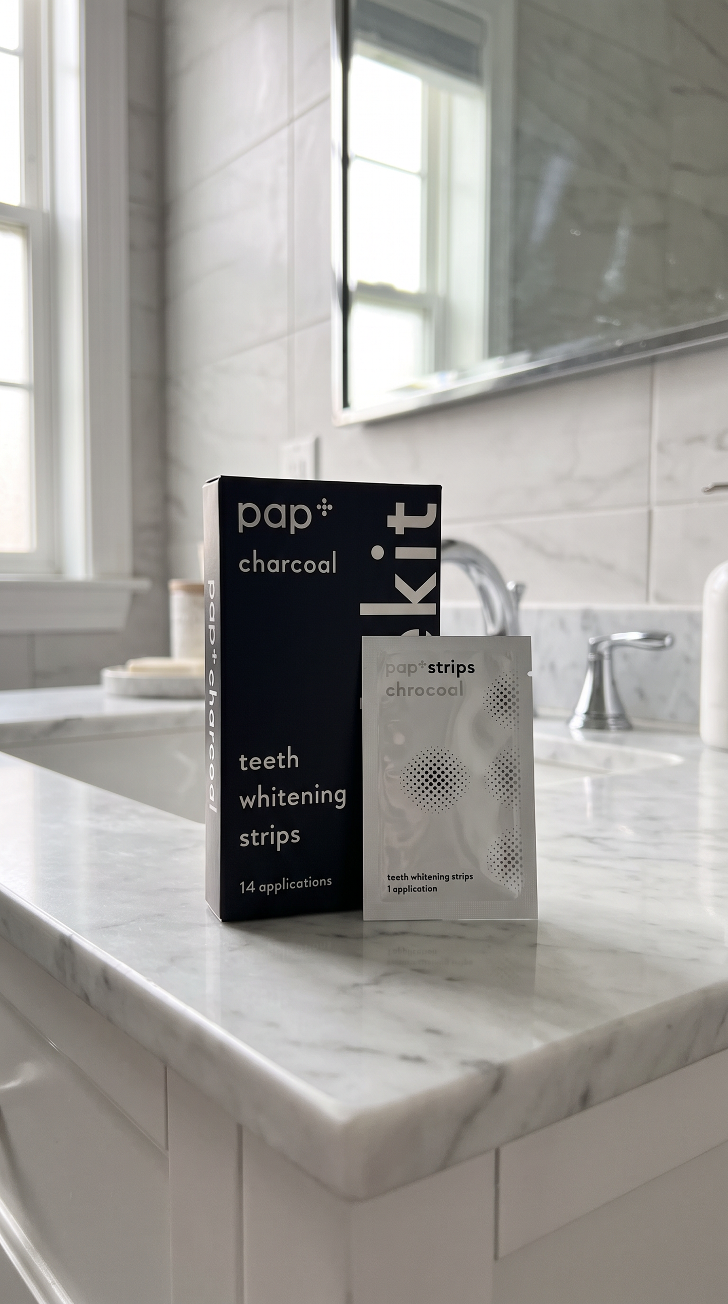 PAP+ Charcoal Whitening Strips